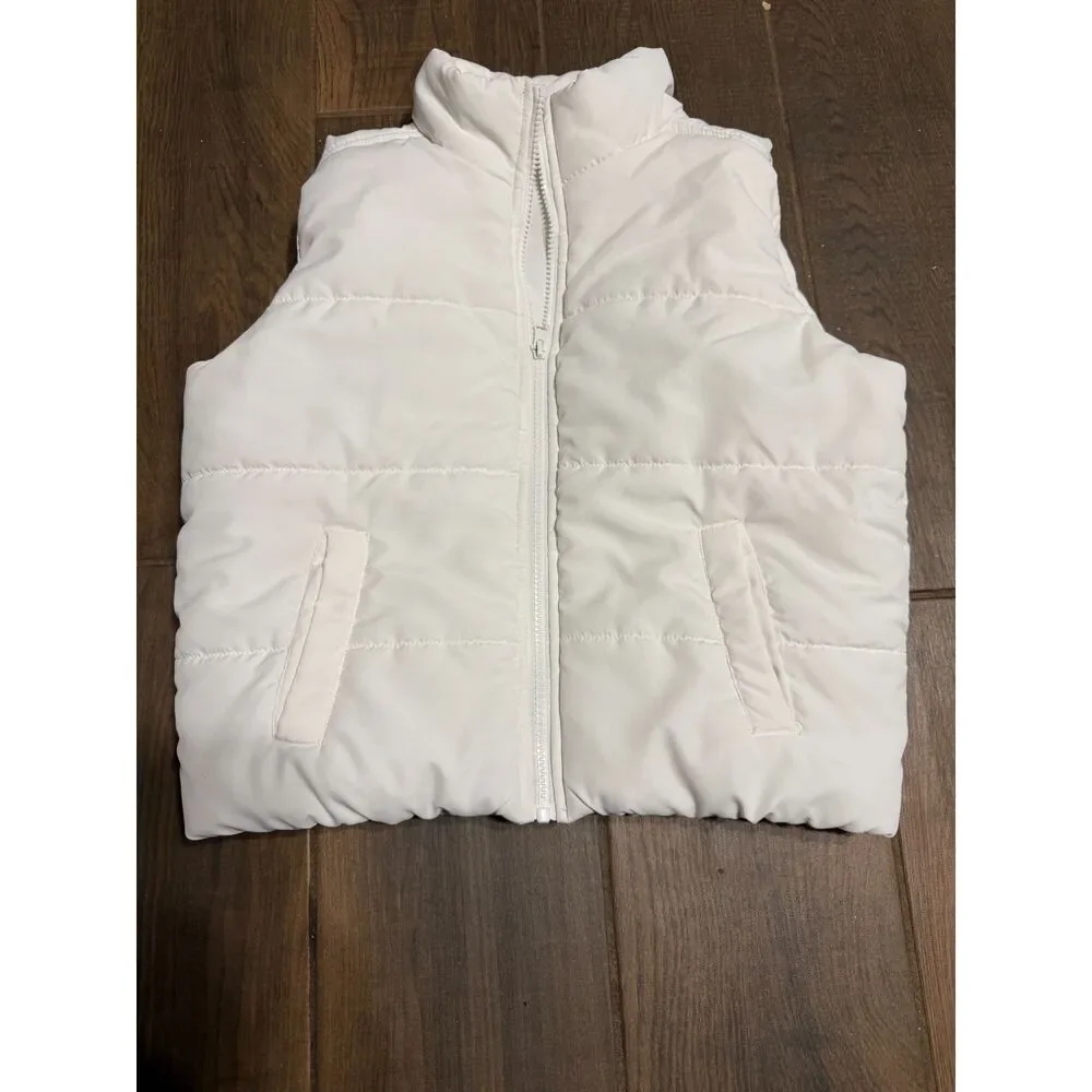 90 Degree by Reflex White Puffer Vest